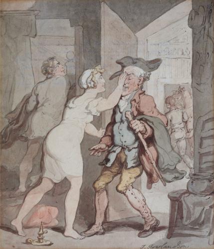 Thomas Rowlandson (1756-1827), The One-Eyed Husband or the Wife’s Dream