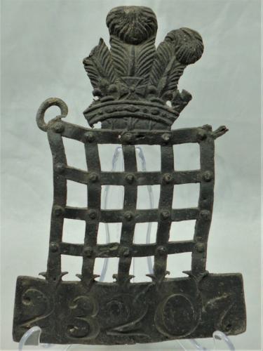 A Westminster Fire Insurance lead badge, second half 18th century