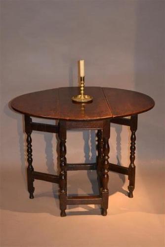 A very small Queen Anne gateleg table
