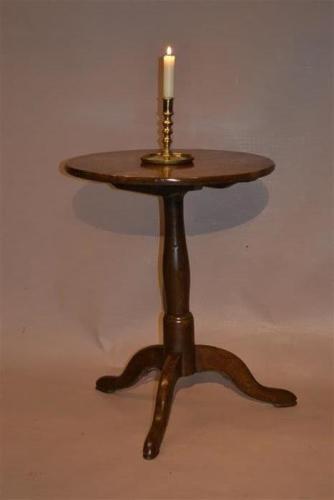 George II oak pedestal table