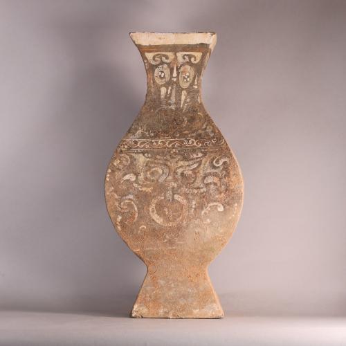 Chinese pottery jar, Han dynasty, Alternative view of jar