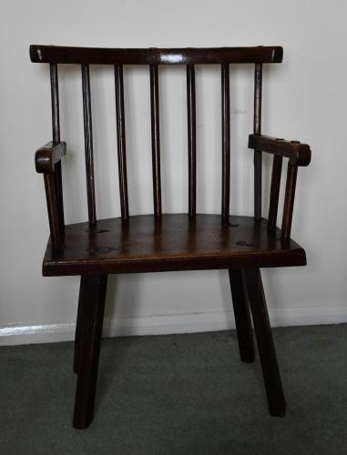 Late 18th Century Welsh Primitive Armchair
