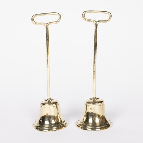 brass bell shaped door porters