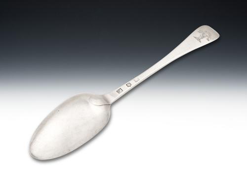 A very rare George II Spoon made in Montrose Circa 1755 by Thomas Johnson