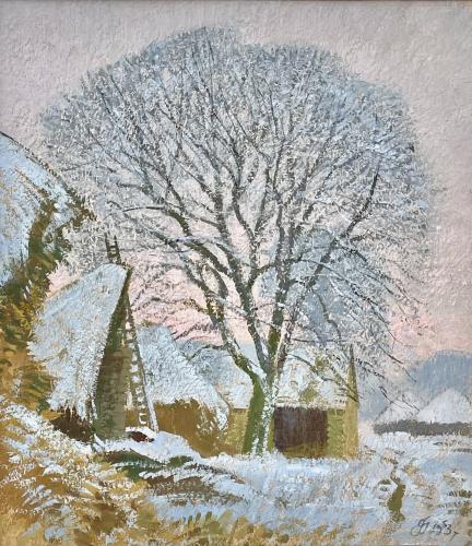 Gerald Gardiner - The Farm in Winter