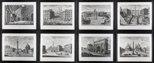 Views of Rome published by Agapito Franzetti