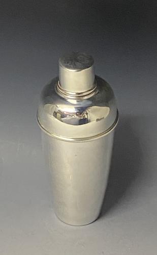 Italian sterling silver cocktail shaker Miracoli 