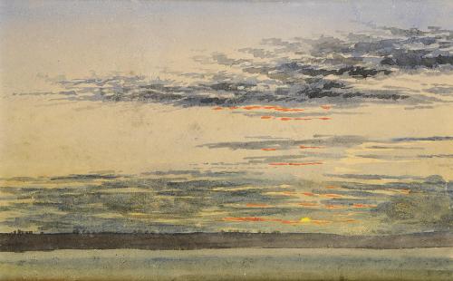 Sunset on Boar's Hill, Oxford, William Turner of Oxford