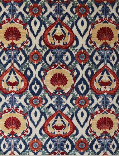 Fine Contemporary Suzani Design Carpet