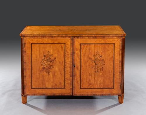 18th Century Satinwood Inlaid Cabinet