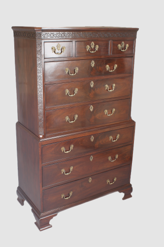George III period mahogany chest