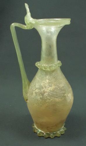 Roman glass jug, Eastern Mediterranen 4th century