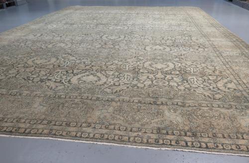 Unusual Isfahan Carpet circa 1890