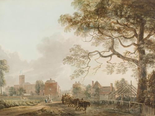 View of Woolwich with St Mary's Church, London, Paul Sandby RA