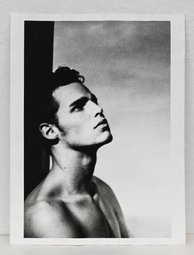 Original photograph of unidentified model 2 by Karl Lagerfeld