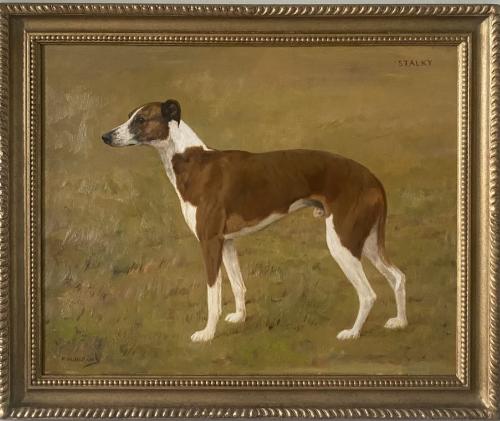 A greyhound by Frances Mabel Hollams