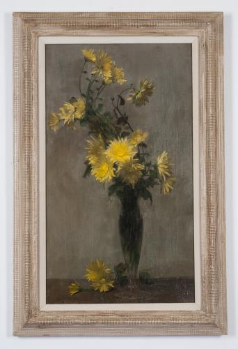 Yellow Chrysanthemums by A.F.W Hayward