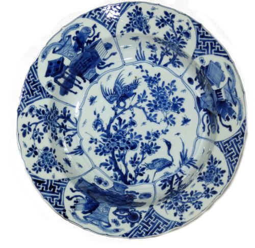 Kangxi Blue and White Porcelain Bowl