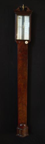 Jesse Ramsden - London. 18th Century mahogany Stick Barometer. Circa 1770