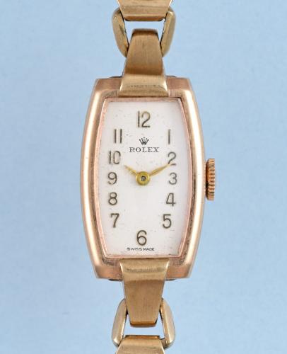 Gold Ladies Rolex Wristwatch