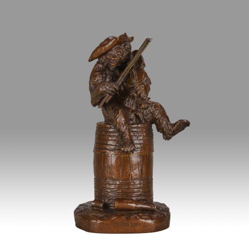 19th Century Animalier Bronze entitled "Old Man Odry" by Christophe Fratin