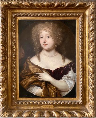 17th century portrait of a lady by Nicolaes Maes