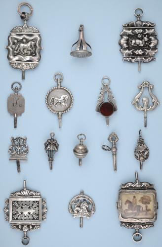 Collection of Silver Dutch Keys