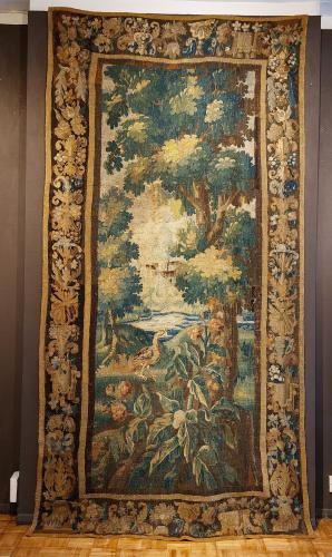 complete French verdure tapestry