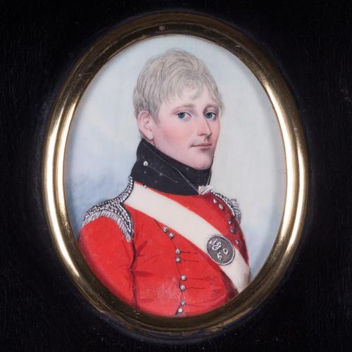 Officer of the 50th Regiment of Foot by F.Buck