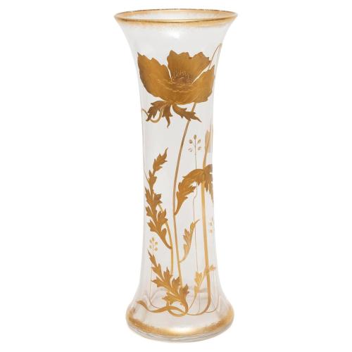 St Louis Crystal Vase, circa 1920