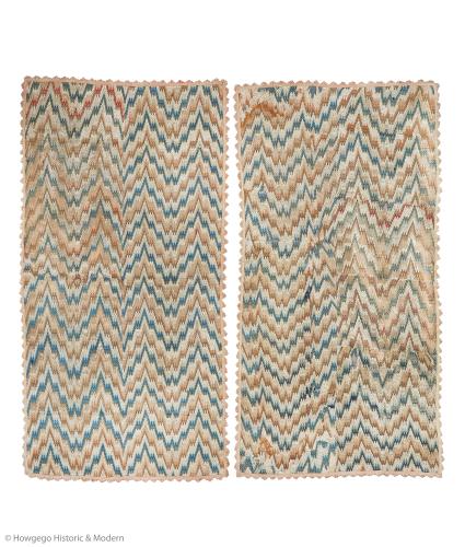 Spetchley Park Bargello Silk Bed Curtains