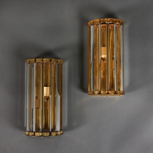 A Pair of Murano Wall Sconces