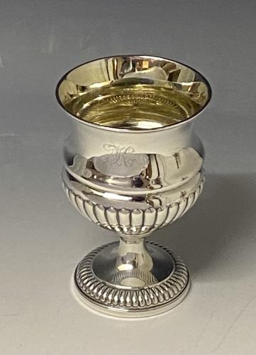 Georgian silver wine goblet 1818 William Burwash 