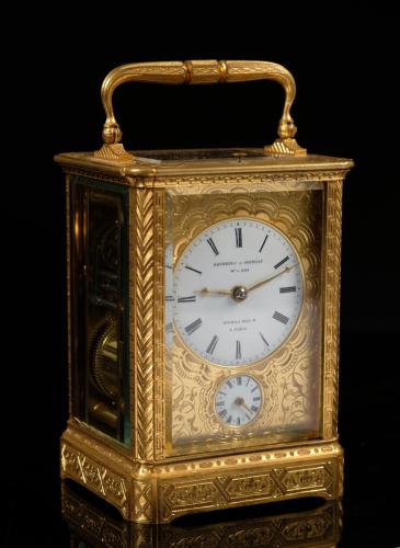 Bourdin grande sonnerie carriage clock