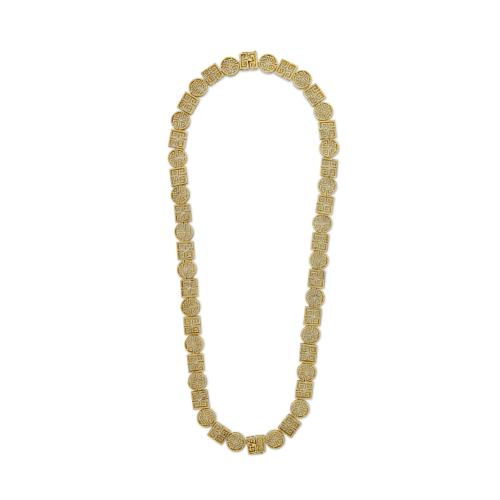 Lalaounis 18ct Gold 'Byzantine' Long Necklace Convertible To Two Short Ones