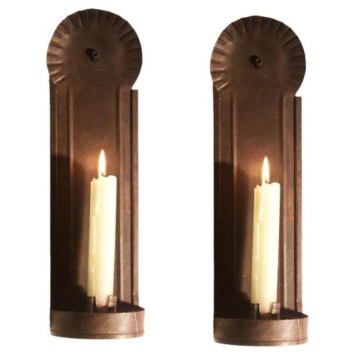 Reproduction Tin Wall Sconces
