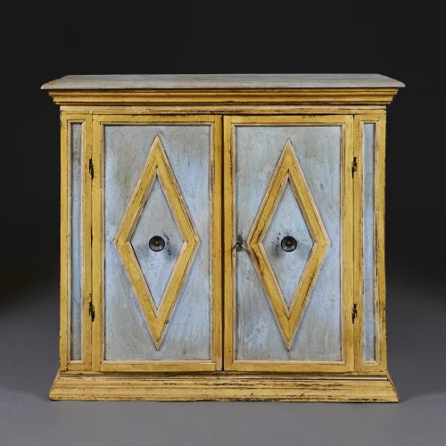 A 19th Century Painted Italian Side Cabinet
