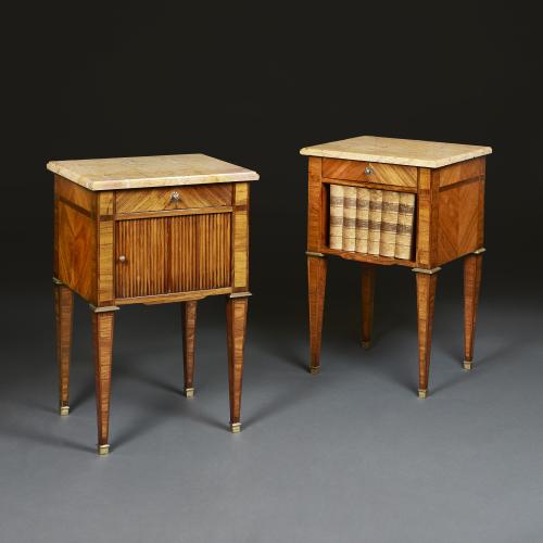 Louis XVI Kingwood Bedside Cabinets