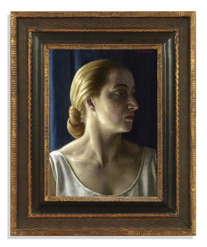 Portrait of Miss X (Eileen Mayo, 1906–1994), Harold Knight