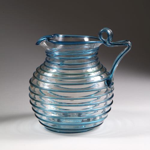late 19th century Murano glass jug