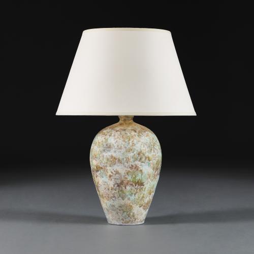 20th Century Art Pottery Vase as a Lamp