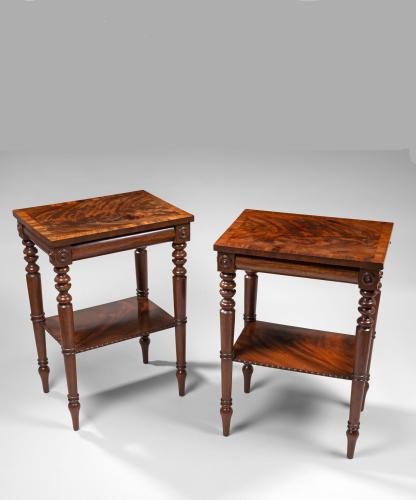 Regency period mahogany tables
