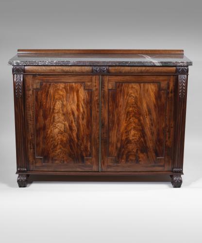 Regency period mahogany cabinet