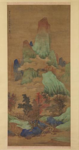 Liu Du 劉度 (17th century), Red Peak landscape