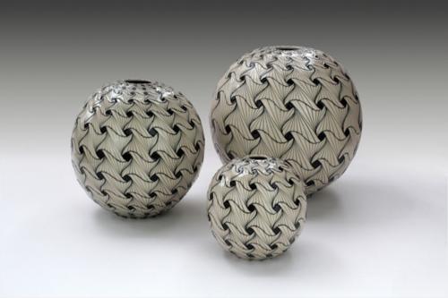 Heidi Warr Tessellated Rhythms Vase