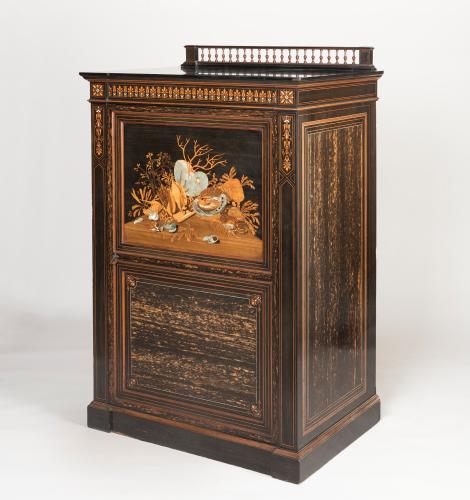 Magnificent Collector's Cabinet Attributed to Jackson & Graham