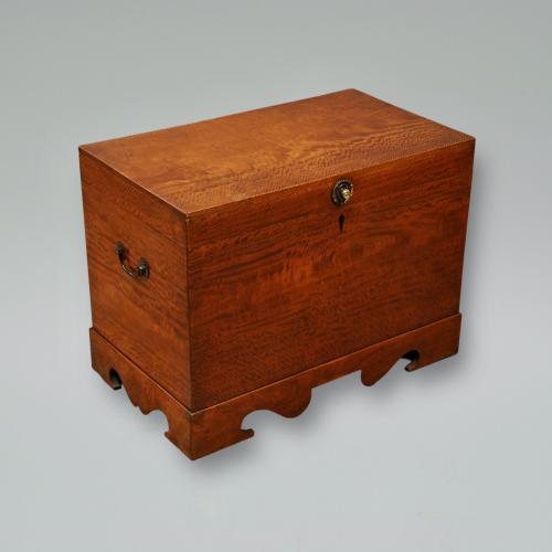 Solid Satinwood Colonial Trunk