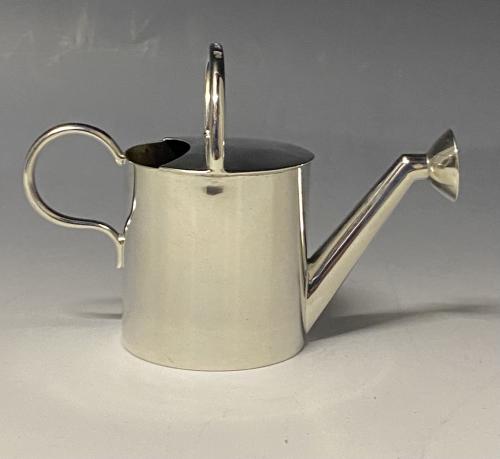 Victorian silver watering can 1873 Richard Sibley