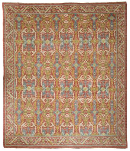 Antique Cuenca Spanish carpet