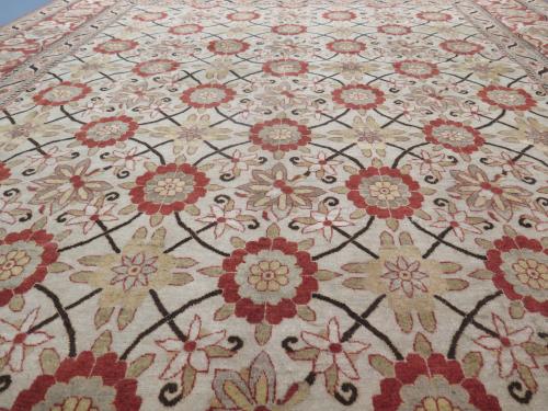 Exceptional circa 1890 Veramin Carpet